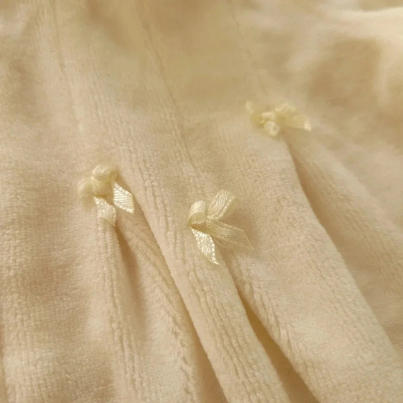 2009 Disney Baby Girl's My First Christmas Fleece Footie Pajama, Size 0-3mo - Picture 4 of 8